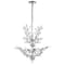 Cwi Lighting Ivy 6 Light Chandelier With Chrome Finish 5206P22C - alternate 1